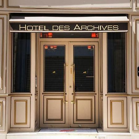 Hotel Des Archives Париж Экстерьер фото