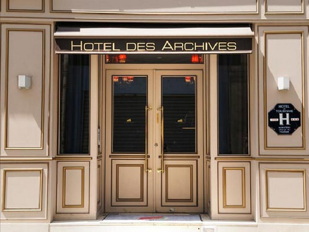 Hotel Des Archives Париж Экстерьер фото